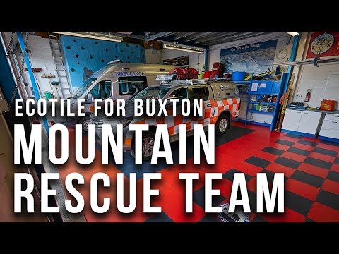 Donating a New Floor to Buxton Mountain Rescue Team