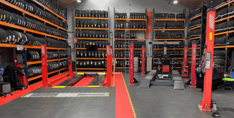 How we solved commercial workshop flooring challenges in National Tyres service centre