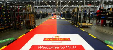 Industrial warehouse floor