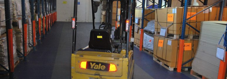 ecotile industrial flooring used by SG Baker Ltd