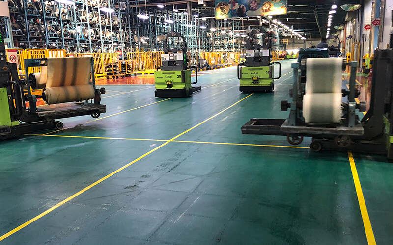 Industrial Flooring For Hankook Tyres