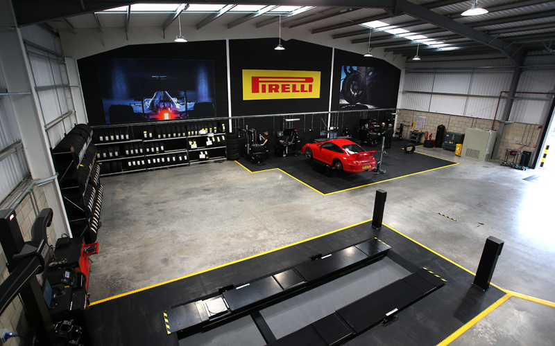 Garage, MOT Centre & Flooring Easy Install Ecotile Flooring