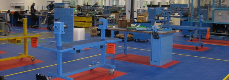 Cobham Uses Industrial Floor