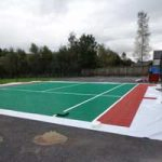 Ecotile's Sports Flooring Tennis court