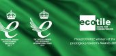 Ecotile Flooring are one of five firms to win TWO Queen's Awards For Enterprise 2017