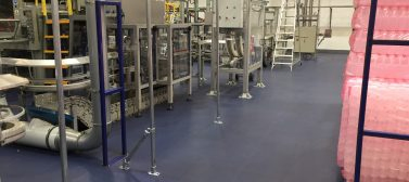 Blowplast Ltd Factory With Ecotile Flooring Installed
