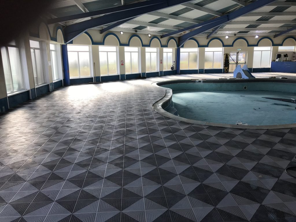 Swimming Pool Flooring with Parkdean Mullion Park Resort