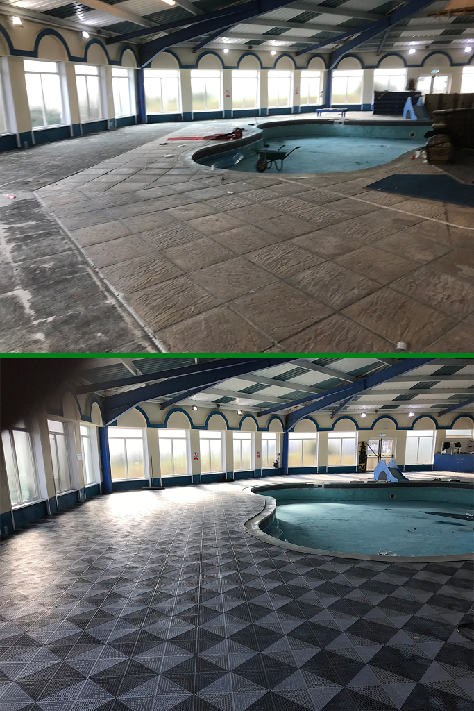 swimming pool flooring