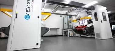 Bakers Print Facility with Ecotile Flooring