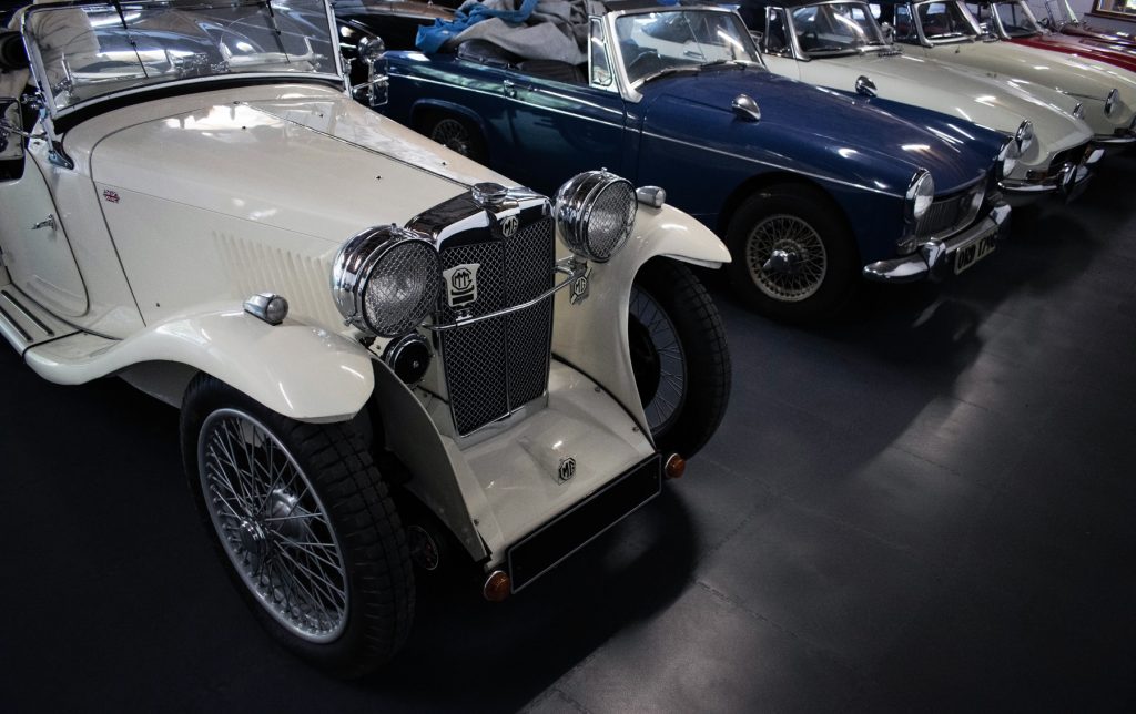 How Sprite & Midget Restorations gave their workshop a showroom floor in just one day