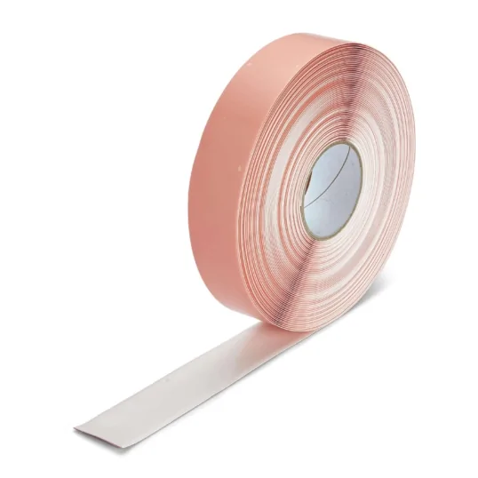 Roll of white line marking tape