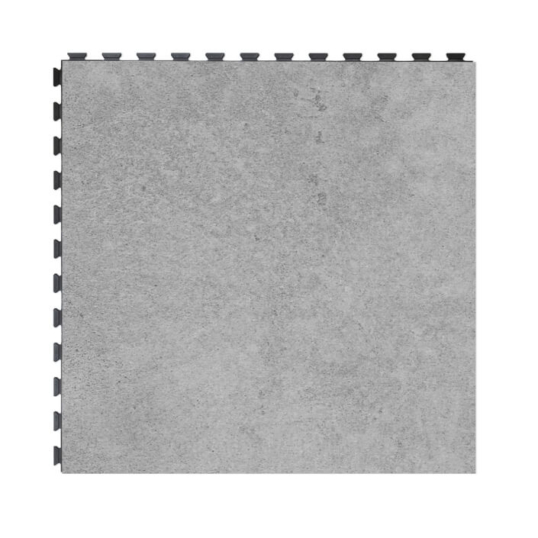 Carrelage modulaire « Infinity » pour espaces commerciaux et magasins, avec une finition de surface effet béton