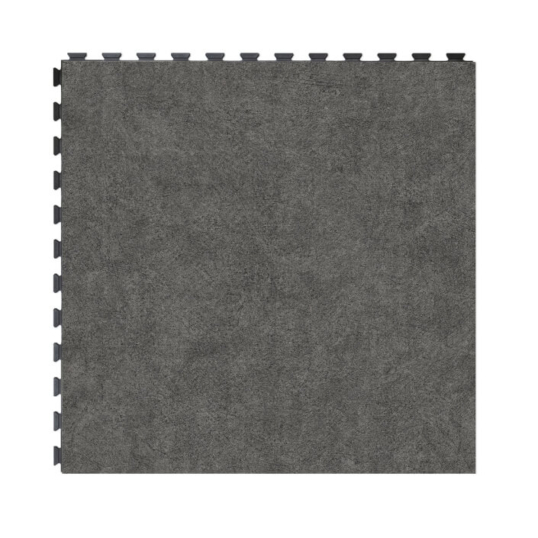 Carrelage modulaire « Infinity » pour commerces, avec une finition de surface effet graphite