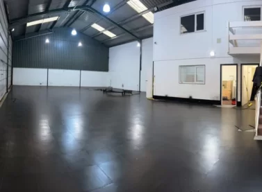LCH Production Warehouse WIth New Ecotile Flooring