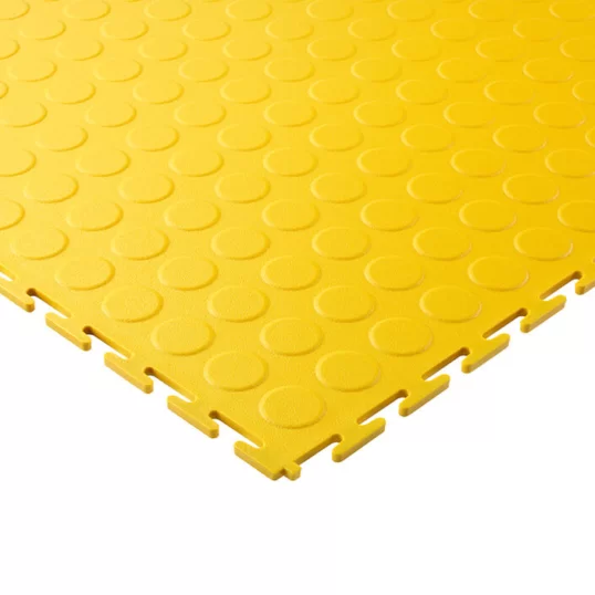 Yellow Raised DiscEcotile E500/7 7mm tile