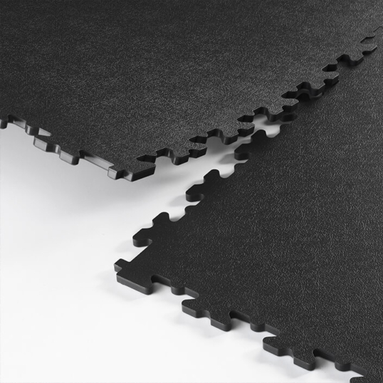 Carreaux X-Joint s'emboîtant les uns dans les autres grâce à un système d'assemblage par emboîtement