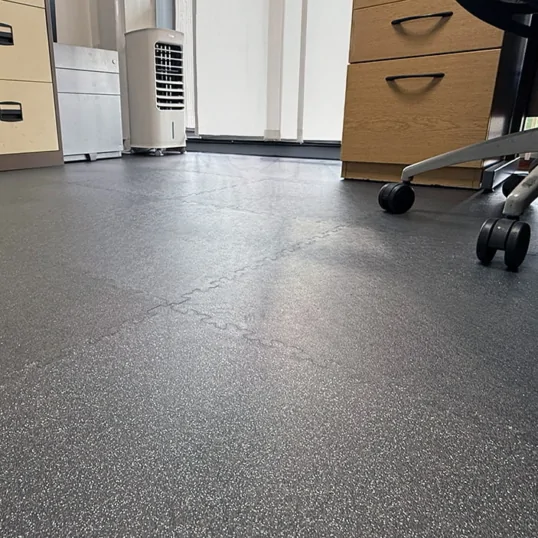 Speckle Effect flooring in Office