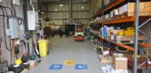 ecotile industrial flooring used by AES pumps Ltd