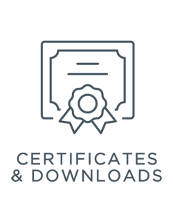 Certificates & Downloads